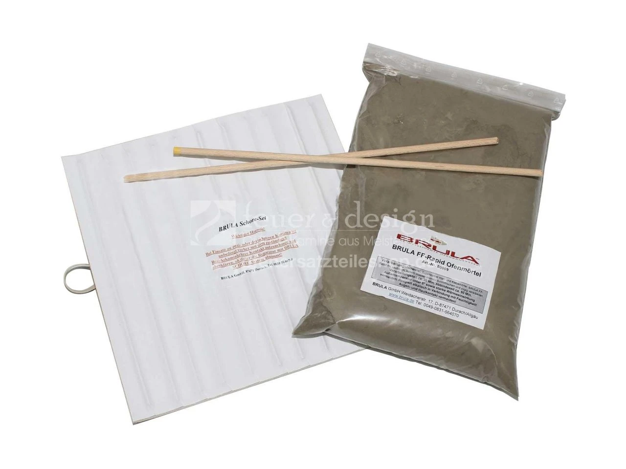 Brula Schornstein-Reparaturset DN 20 Cm | Für Schornsteine DN 200 Mm 3 Brula Schornstein-Reparaturset DN 20 Cm | Für Schornsteine DN 200 Mm