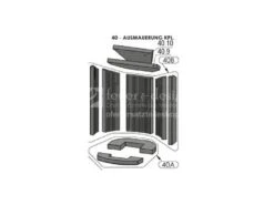 Oranier Polar 4 Serie 3 Feuerraumauskleidung