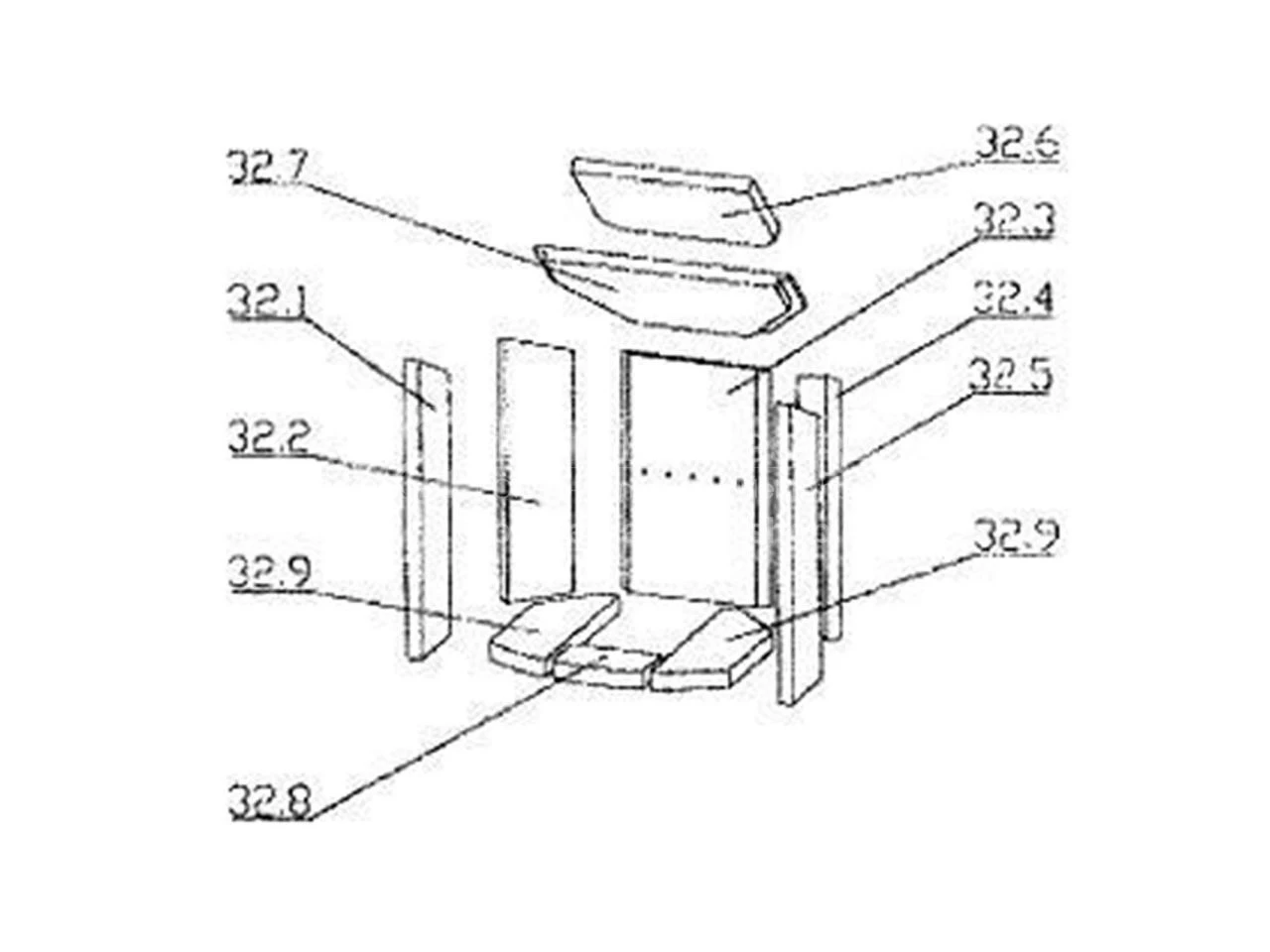 Oranier Feuerraumauskleidung | Vermiculitesatz | Polar 6 Serie 2 Ab 06/2007 Und Pori 7 | 10-teilig 4 Oranier Feuerraumauskleidung | Vermiculitesatz | Polar 6 Serie 2 Ab 06/2007 Und Pori 7 | 10-teilig – Bild 2