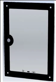 Brunner HKD 5 Ofenscheibe Set EV Schwarz