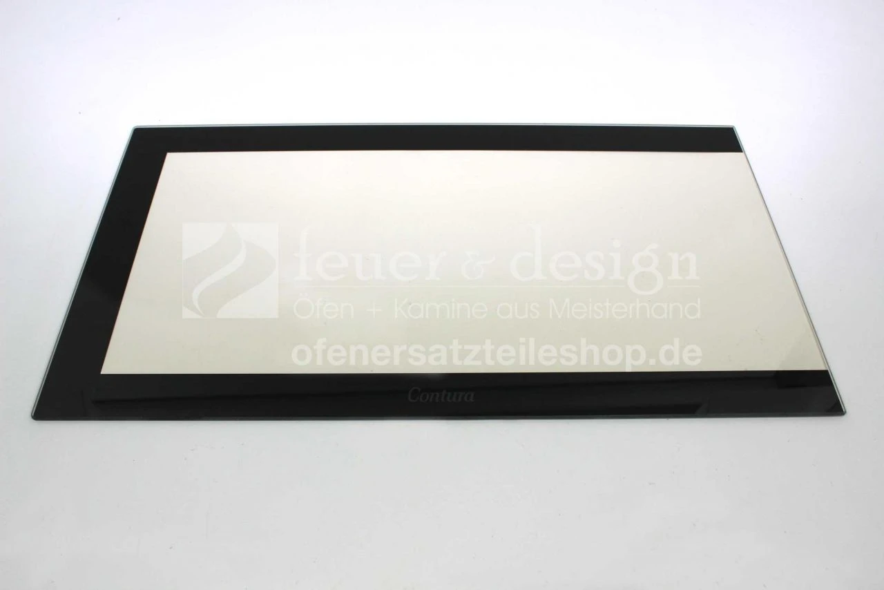 Contura I41A Serie I40 Kaminscheibe | Türglassatz | (für Schiebetür Rechts) 5 Contura I41A Serie I40 Kaminscheibe | Türglassatz | (für Schiebetür Rechts) – Bild 3