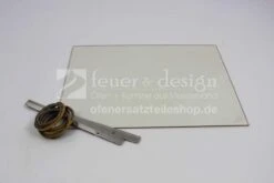 Contura | Handöl 32 Kaminscheibe | Türglassatz Inkl. Dichtung Und Haltermaterial