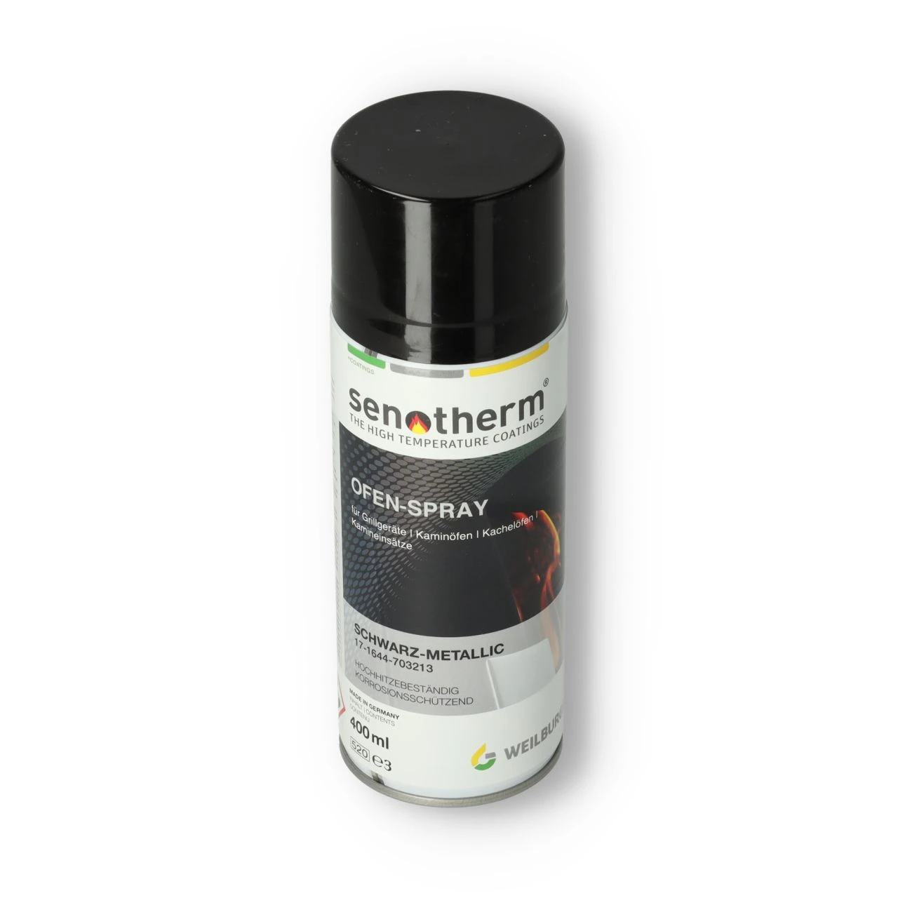 Hase Ofenlack Schwarz 400 Ml | Senotherm 1644 | Für Öfen Und Rohre 3 Hase Ofenlack Schwarz 400 Ml | Senotherm 1644 | Für Öfen Und Rohre