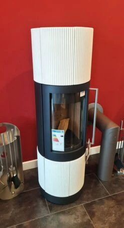 Hase Osaka Ausstellungsstück -Brunner Verkaufsgeschäft Hase Osaka Ausstellungsstueck Kaminofen Keramik Faechertextur in Alabaster 5 kW FDAAV6380103 1cfsaOiFsDWuPC 1280x1280