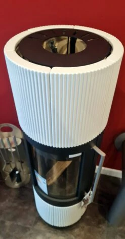 Hase Osaka Ausstellungsstück -Brunner Verkaufsgeschäft Hase Osaka Ausstellungsstueck Kaminofen Keramik Faechertextur in Alabaster 5 kW FDAAV6380103 3u6hvJuAlwWs0t 1280x1280