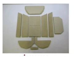 Oranier Polar 8 Feuerraumauskleidung Serie 4