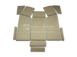 Skantherm Elements 400 Front Feuerraumauskleidung