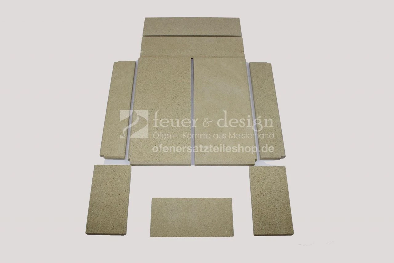 Skantherm Elements 603 3S Feuerraumauskleidung 3 Skantherm Elements 603 3S Feuerraumauskleidung