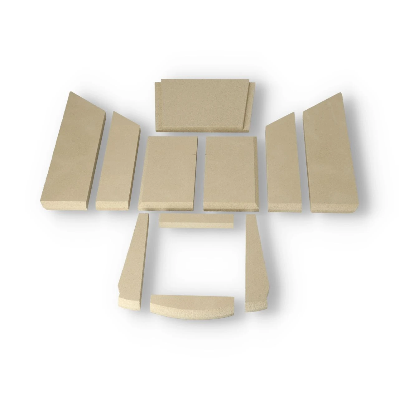 Skantherm Ivo 2.0 Vermiculitesatz | Ab Baujahr 2014 | 11 Teilig | Brennkammerauskleidung 3 Skantherm Ivo 2.0 Vermiculitesatz | Ab Baujahr 2014 | 11 Teilig | Brennkammerauskleidung