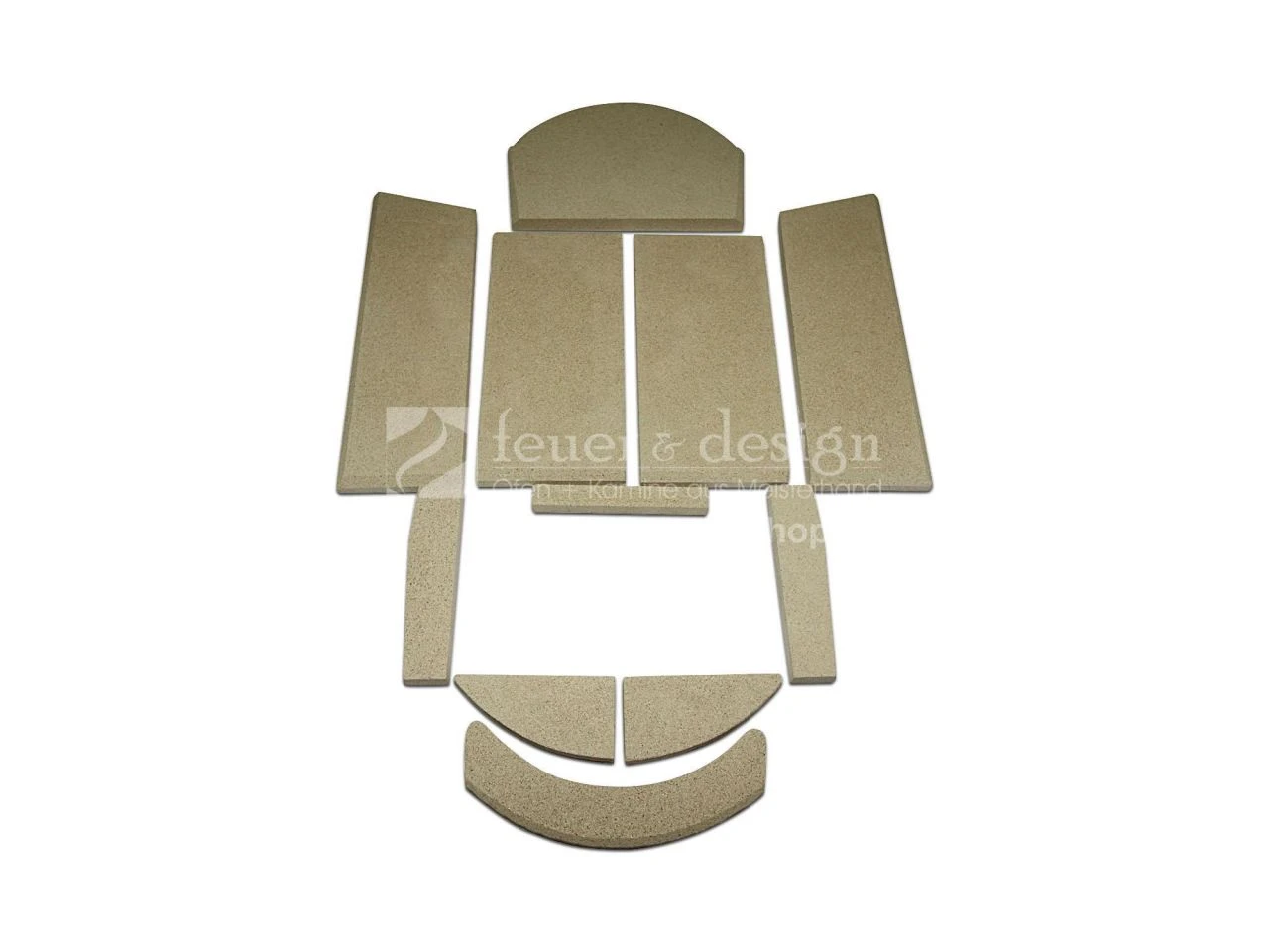 Skantherm Merano Feuerraumauskleidung C 3 Skantherm Merano Feuerraumauskleidung C