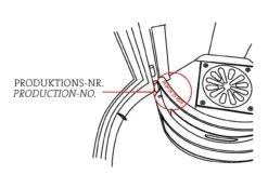 Skantherm Emotion M Feuerraumauskleidung B -Brunner Verkaufsgeschäft Skizze Produktionsnummer 1280x1280