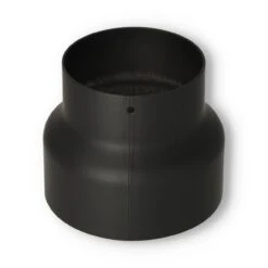 Ofenrohr Reduzierung DN 150 Auf 120 Mm Schwarz