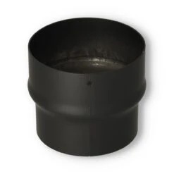 Ofenrohr Erweiterung DN 130 Auf 150 Mm Schwarz