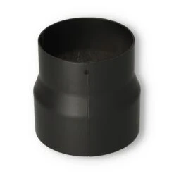 Ofenrohr Reduzierung DN 130 Auf 120 Mm Schwarz