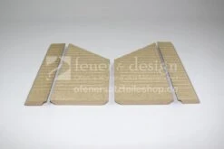 Termatech Vermiculite Satz Seiten ( 4-teilig ) | TT20 | TT21 | Feuerraumauskleidung