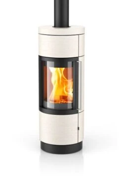 Hase Lima IQ Kaminofen Schwarz Kreide