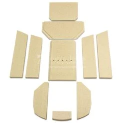 Oranier Feuerraumauskleidung | Vermiculitesatz | Polar 6 Serie 2 Ab 06/2007 Und Pori 7 | 10-teilig