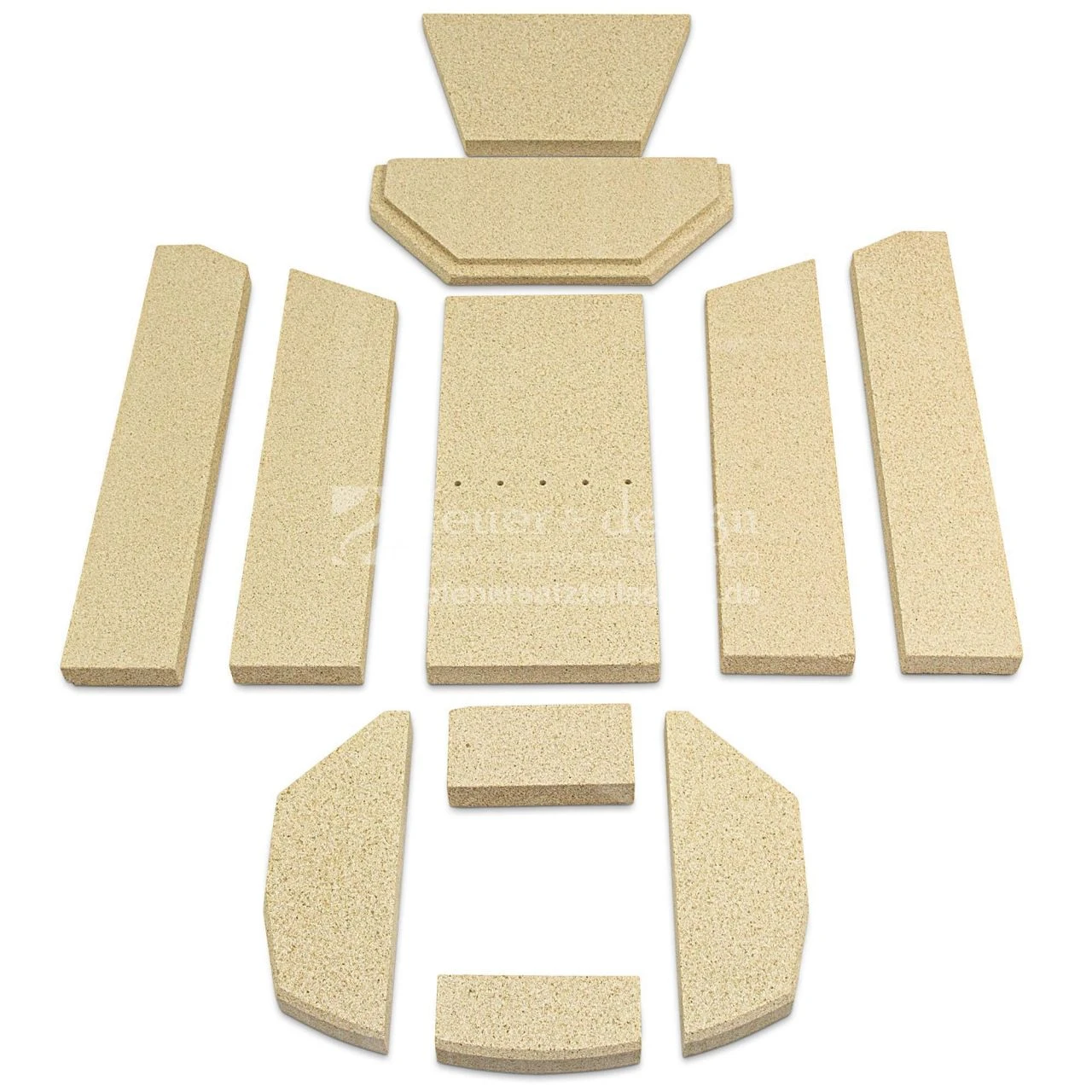 Oranier Pori 5 Serie 2 Feuerraumauskleidung 3 Oranier Pori 5 Serie 2 Feuerraumauskleidung