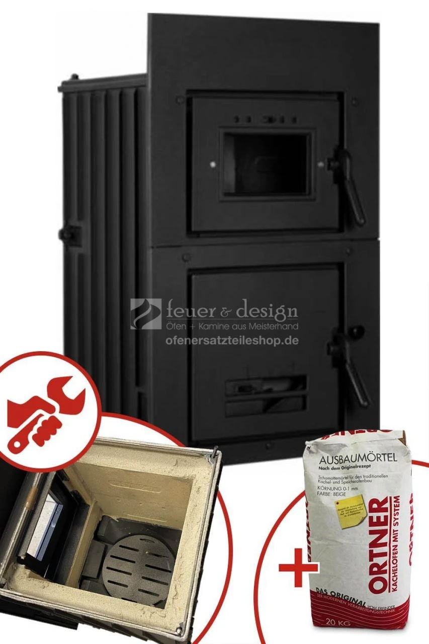Ortrand 3020.6 1 Kachelofeneinsatz Set 3 Ortrand 3020.6 1 Kachelofeneinsatz Set