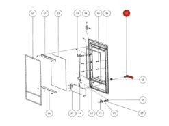 Rika Atrio Türgriff Komplett | B14138