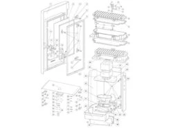 Rika Como II Gehänge Schwarz | B18352