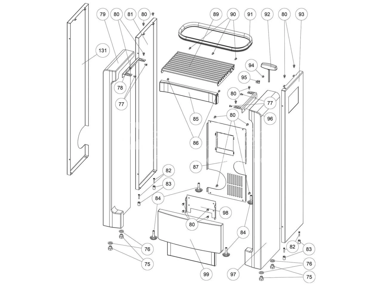 Rika Como II Gehänge Schwarz | B18352 4 Rika Como II Gehänge Schwarz | B18352 – Bild 2