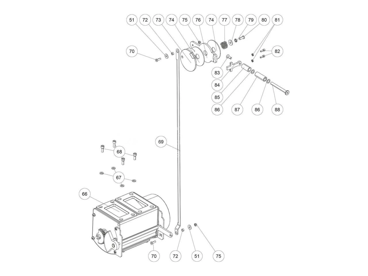 Rika Contina Seitenverkleidung Glasdekor Schwarz Rechts Komplett | B18423 5 Rika Contina Seitenverkleidung Glasdekor Schwarz Rechts Komplett | B18423 – Bild 3