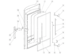 Rika Eco II Rückwand Manuell Metallic | B17070