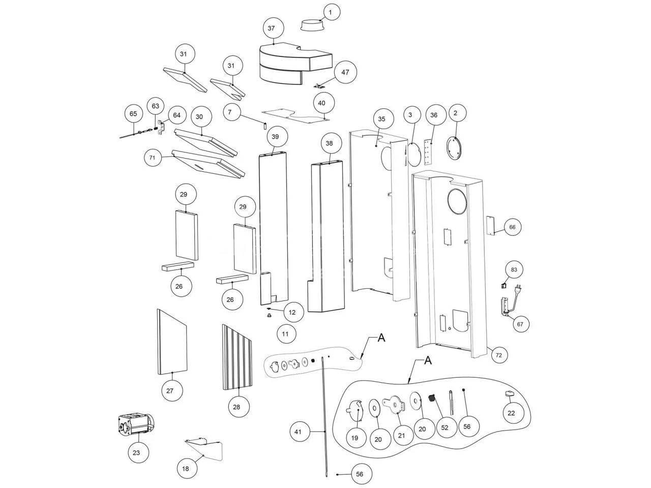 Rika Imposa Hauptschalter Ein/Aus | B15754 6 Rika Imposa Hauptschalter Ein/Aus | B15754 – Bild 4