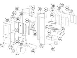 Rika Induo Führungsstein | L02007