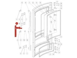 Rika Induo II Türgriff Komplett | B16565