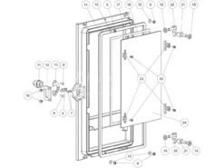 Rika Livo Deckel Rückwand | LB00708