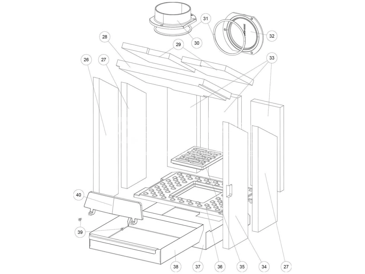 Rika Look RLU Innenauskleidung Vorne Links | Z36203 5 Rika Look RLU Innenauskleidung Vorne Links | Z36203 – Bild 3