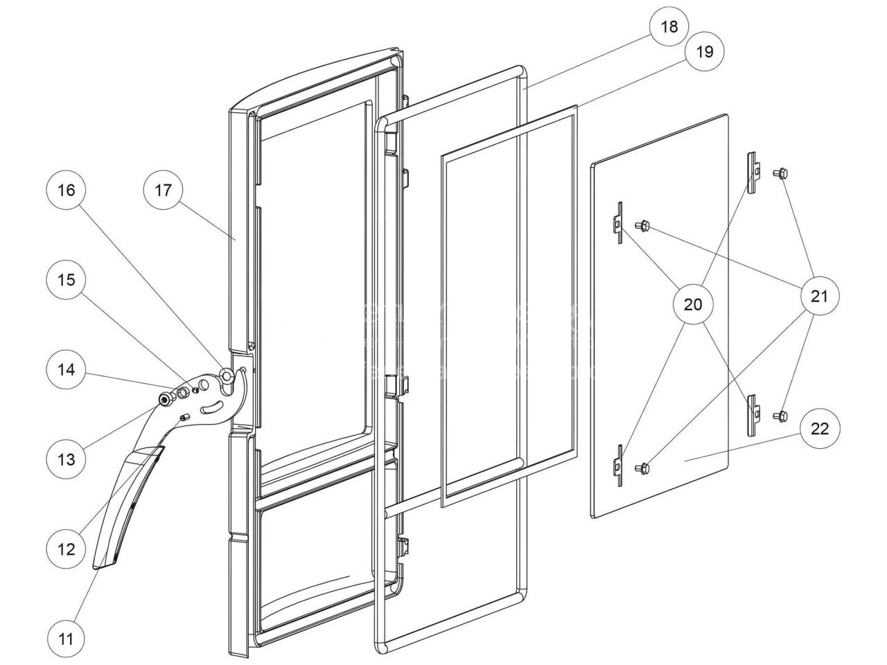 Rika Mexx Seitenverkleidung Lang Weiß | Z35127 4 Rika Mexx Seitenverkleidung Lang Weiß | Z35127 – Bild 2