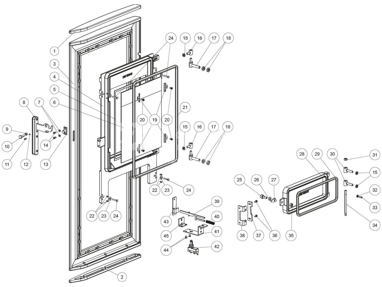Rika Paro Halterung Magnetschalter | L03300 3 Rika Paro Halterung Magnetschalter | L03300