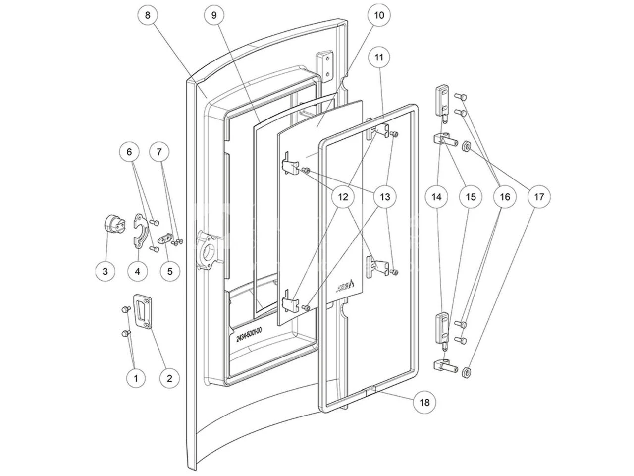 Rika Revo II RAO PGI Halteblech | Z36922 4 Rika Revo II RAO PGI Halteblech | Z36922 – Bild 2