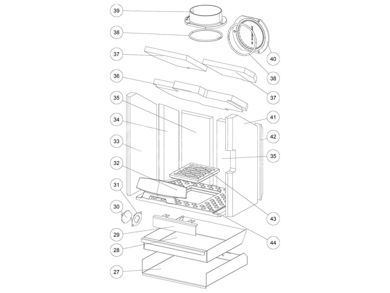 Rika Sol Feuerraumtür | Z35984 4 Rika Sol Feuerraumtür | Z35984 – Bild 2
