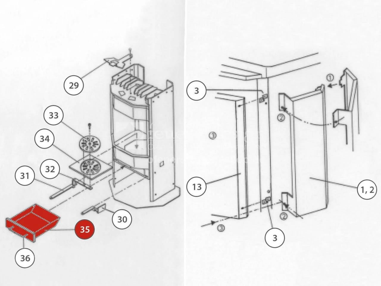 Rika Taurus Aschelade Grau | B13810 3 Rika Taurus Aschelade Grau | B13810