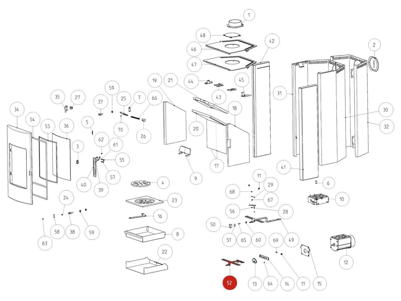 Rika Tema Reglerhebel RLU | Z34190 3 Rika Tema Reglerhebel RLU | Z34190