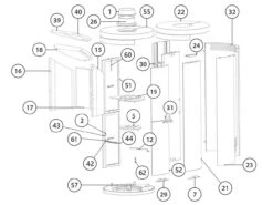 Rika Twist Seitenverkleidung Unten Dunkelanthrazit | Z34311