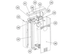 Rika Vitra Alumo Blinddeckel Schwarz | Z35057