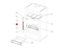 Rika Alpha II Hülse Schwarz | Z19395